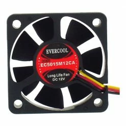 Evercool EC5015M12CA Thin Ball Bearing 50mm Slim Case Fan