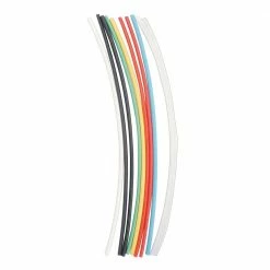 NTE Electronics Multi Color 1-inch Heat Shrink Tubing Assortment