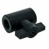 EKWB G 1/4" AF Straight Ball Valve - Matte Black