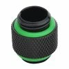Bitspower G 1/4" Male To Male Adapter Fitting - Matte Black