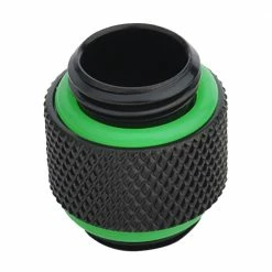 Bitspower G 1/4" Male To Male Adapter Fitting - Matte Black