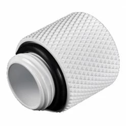 Bitspower G 1/4" Male To Female Straight Extender - White