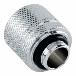 Bitspower G 1/4" Straight Compression Fitting - Silver 5 Bitspower G 1/4" Straight Compression Fitting - Silver -LIAN LI Sales 486861 427328 03 front zoom
