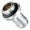 Bitspower G 1/4" Straight Barbed Fitting - Silver