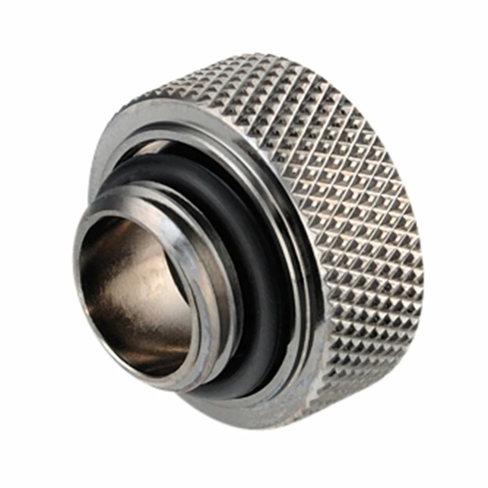 Bitspower G 1/4" OD Straight Compression Fitting - Black Sparkle 2 Bitspower G 1/4" OD Straight Compression Fitting - Black Sparkle - Image 2