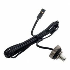 Bitspower G 1/4" Temperature Sensor Plug Fitting With O-Ring - Black Sparkle