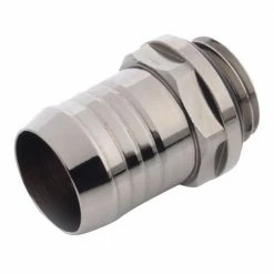 Bitspower G 1/4" Straight Barbed Fitting - Black