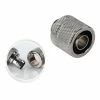 Bitspower G 1/4" Straight Compression Fitting - Black Sparkle