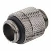 Bitspower G 1/4" Male To Male Fitting - Black Sparkle