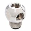 Bitspower G 1/4" Q-Rotary Swivel Adapter Fitting - Silver