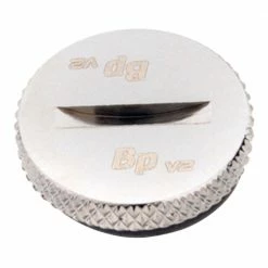 Bitspower G 1/4" Plug Fitting With O-Ring - Black -LIAN LI Sales 486909 427849 04 front zoom