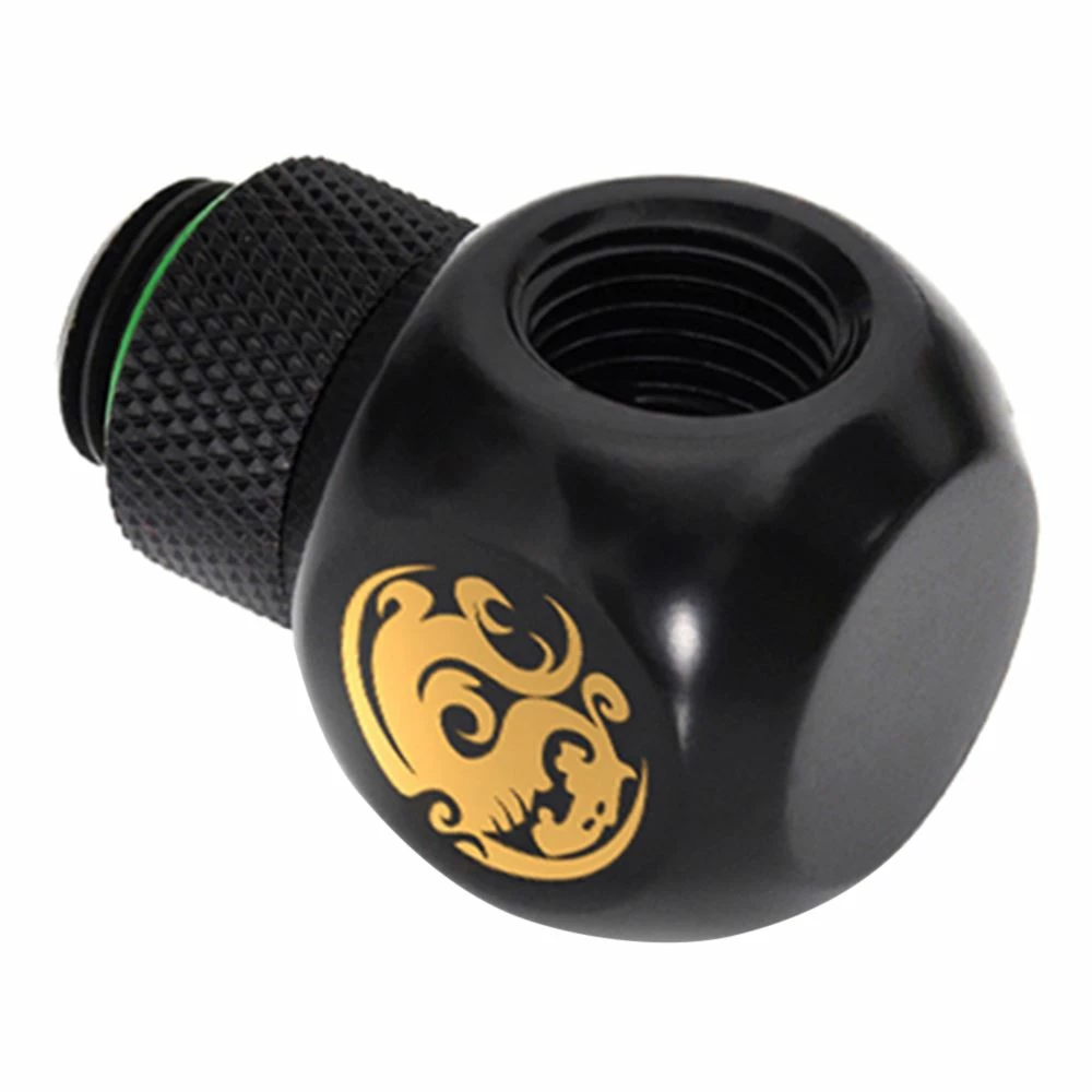 Bitspower G 1/4" T-Rotary Swivel Fitting - Matte Black 3 Bitspower G 1/4" T-Rotary Swivel Fitting - Matte Black - Image 3