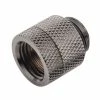 Bitspower G 1/4" Black Sparkle Anti-Twist Adapter - Black Sparkle