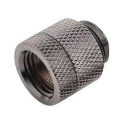Bitspower G 1/4" Black Sparkle Anti-Twist Adapter - Black Sparkle