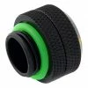 Bitspower G 1/4" OD Enhanced Straight Compression Fitting - Black