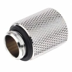 Bitspower G 1/4" 20mm Male To Female Extender - Silver 5 Bitspower G 1/4" 20mm Male To Female Extender - Silver -LIAN LI Sales 486923 427989 03 front zoom