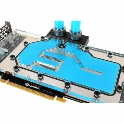 EKWB EK-CryoFuel Solid Pre-Mixed Coolant 1000ml - Azure Blue -LIAN LI Sales 513492 846295 03 front zoom