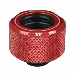 Thermaltake Pacific C-Pro G 1/4" Compression Fitting - Red, 6 Pack