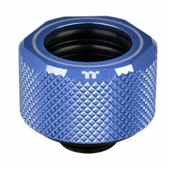 Thermaltake Pacific C-Pro G 1/4" Compression Fitting - Blue, 6 Pack