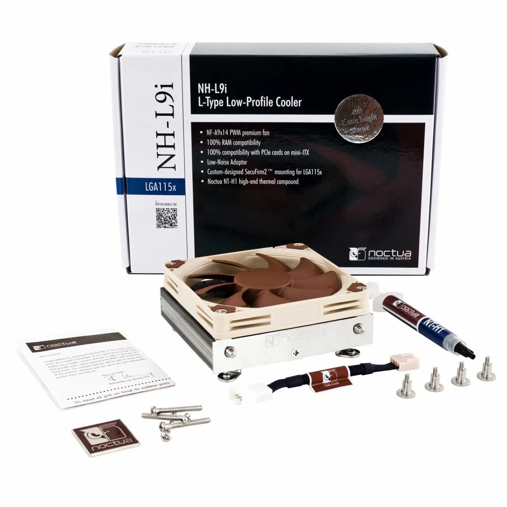 Noctua NH-L9i Low Profile CPU Cooler 3 Noctua NH-L9i Low Profile CPU Cooler - Image 3