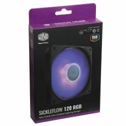 Cooler Master SickleFlow RGB Rifle Bearing 120mm Case Fan -LIAN LI Sales 623318 127019 03 package zoom