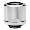 EKWB EK-Quantum Torque STC-12/16 Compression Fitting For Soft Tubing, 12/16mm (7/16" ID, 5/8" OD), Nickel, 6-Pack