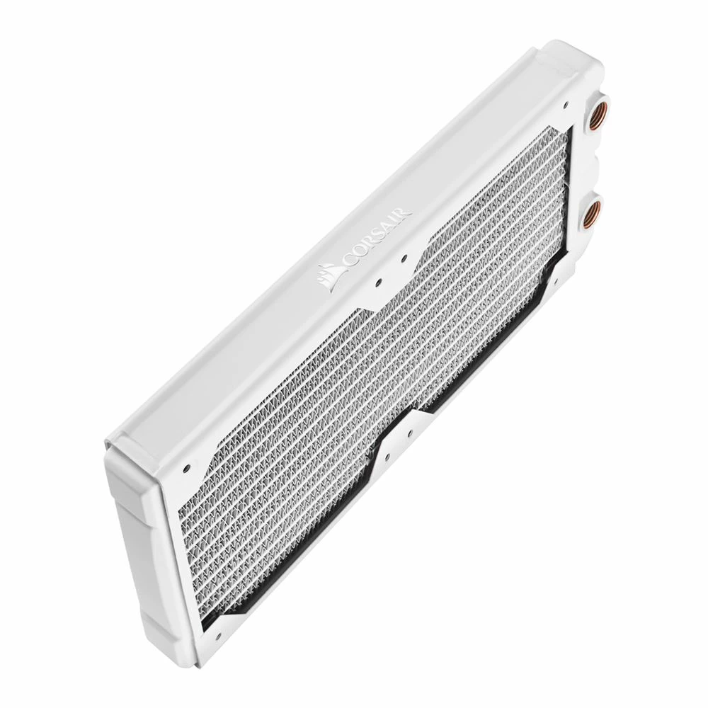 Corsair Hydro X Series XR5 240mm Water Cooling Radiator - White 2 Corsair Hydro X Series XR5 240mm Water Cooling Radiator - White - Image 2