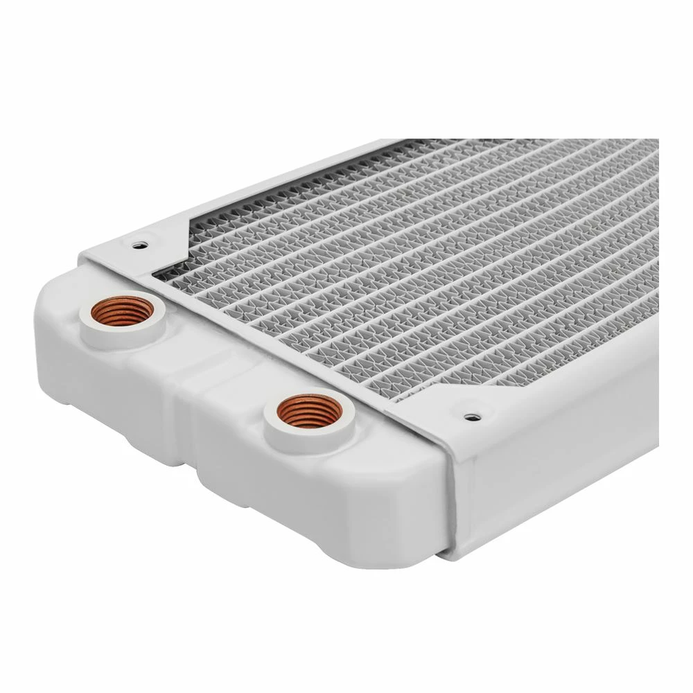 Corsair Hydro X Series XR5 240mm Water Cooling Radiator - White 3 Corsair Hydro X Series XR5 240mm Water Cooling Radiator - White - Image 3