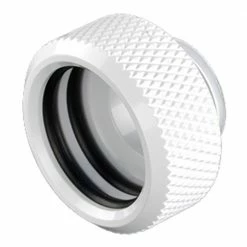 Bitspower G 1/4" Straight Compression Fitting - White