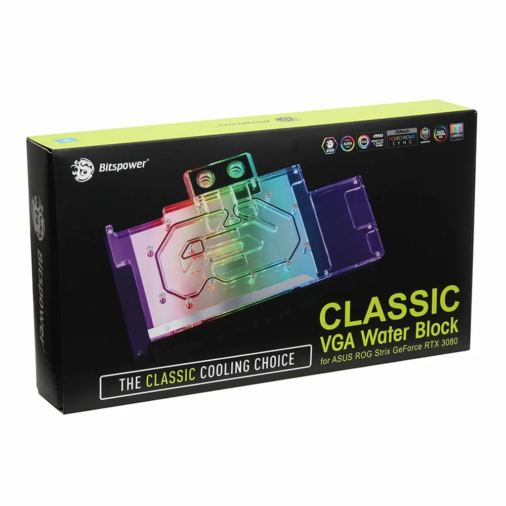 Bitspower Classic VGA Water Block For ASUS ROG Strix GeForce RTX 3080 Series 3 Bitspower Classic VGA Water Block For ASUS ROG Strix GeForce RTX 3080 Series - Image 3