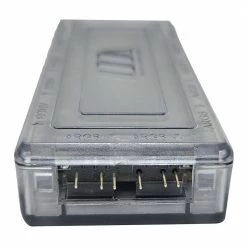 Micro Connectors 12 Port ARGB/PWM Fan And Light Splitter Hub With Magnetic Base -LIAN LI Sales 631736 215426 03 front zoom