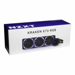 NZXT Kraken X73 RGB 360mm CPU Water Cooling Kit -LIAN LI Sales 633016 229476 04 package zoom