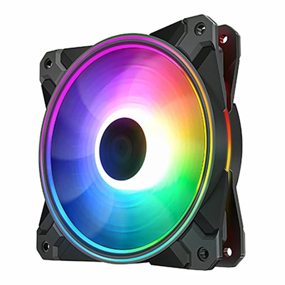 Deep Cool CF120 PLUS 120mm Case Fan - Black 3 Pack 2 Deep Cool CF120 PLUS 120mm Case Fan - Black 3 Pack - Image 2