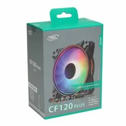 Deep Cool CF120 PLUS 120mm Case Fan - Black 3 Pack 9 Deep Cool CF120 PLUS 120mm Case Fan - Black 3 Pack -LIAN LI Sales 637446 382499 04 package zoom