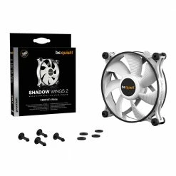 Be Quiet Shadow Wings 2 Rifle Bearing 120mm Case Fan - White -LIAN LI Sales 640540 338004 03 package zoom