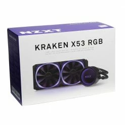NZXT Kraken X53 RGB 240mm AIO Water Cooling Kit -LIAN LI Sales 641724 334789 04 package zoom