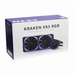 NZXT Kraken X63 RGB AIO Water Cooling Kit - White -LIAN LI Sales 641725 334987 04 package zoom