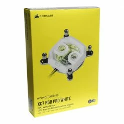 Corsair Hydro X Series XC7 RGB PRO CPU Water Block - White -LIAN LI Sales 642093 332668 03 package zoom