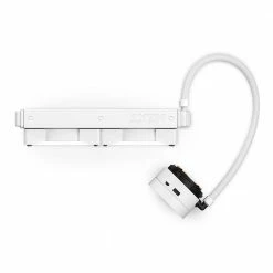 NZXT Kraken Z53 RGB 240mm AIO Water Cooling Kit - White -LIAN LI Sales 643569 342220 03 front zoom