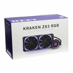 NZXT Kraken Z63 280mm RGB AIO Water Cooling Kit -LIAN LI Sales 643571 340109 04 package zoom