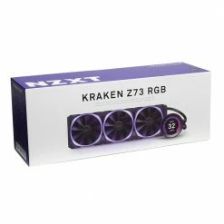 NZXT Kraken Z73 RGB 360mm AIO Water Cooling Kit - Black -LIAN LI Sales 643572 342212 04 package zoom
