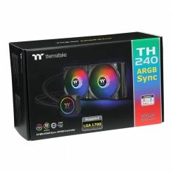 Thermaltake TH240 ARGB Motherboard Sync Edition 240mm All-In-One Water Cooling Kit 7 Thermaltake TH240 ARGB Motherboard Sync Edition 240mm All-In-One Water Cooling Kit -LIAN LI Sales 644880 356188 04 package zoom