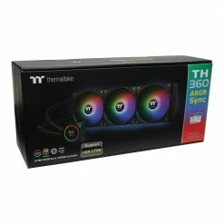Thermaltake TH360 ARGB Motherboard Sync Edition 360mm All-in-One Water Cooling Kit -LIAN LI Sales 644882 356196 04 package zoom
