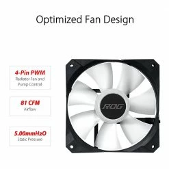 ASUS ROG STRIX LC II 360mm RGB CPU Water Cooling Kit -LIAN LI Sales 645123 381350 03 front zoom