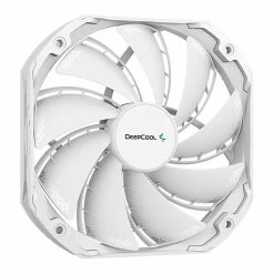 Deep Cool AS500 Plus CPU Air Cooler - White Universal RAM Height Compatibility; Two 140mm PWM Fan; A-RGB Top Cover; 5 Heat Pipe Design For Intel Core/AMD Ryzen CPUs -LIAN LI Sales 645338 382291 04 front zoom