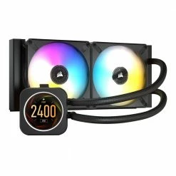 Corsair ICUE H100i ELITE LCD Display Liquid CPU Cooler