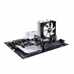 Thermaltake Contac 9 SE 120W TDP CPU Cooler Intel LGA 1700 Support; AMD AM4 Support; 92mm PWM Fan 7 Thermaltake Contac 9 SE 120W TDP CPU Cooler Intel LGA 1700 Support; AMD AM4 Support; 92mm PWM Fan -LIAN LI Sales 649773 406850 04 front zoom