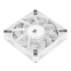 Corsair AF120 ELITE High-Performance 120mm PWM Fluid Dynamic Bearing Case Fan - White -LIAN LI Sales 650325 413583 03 front zoom