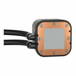 Corsair ICUE H100i RGB ELITE 240mm Water Cooling Kit - Black -LIAN LI Sales 652244 436048 04 front zoom